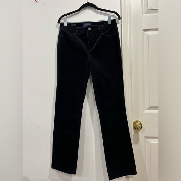 Talbots  corderoy black pant size 6p. G-18 - Picture 1 of 5